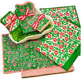 Noel Quilted Placemats, Dinner Napkins, Coasters & Tablecloths