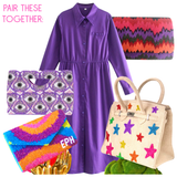 Purple Gameday Dress