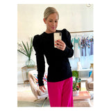 Hot Pink High Waisted Wide Leg Pants with Side Zip