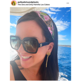 Hand Beaded Glass Bead Seed Top Knot Headbands