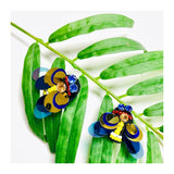 Jeweled & Beaded Bee Earrings
