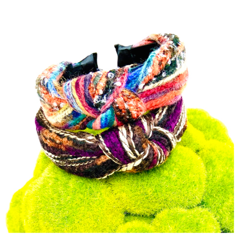Designer Inspired Yarn Top Knot Headbands