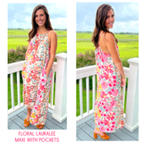 Floral Lauralee Maxi with Pockets