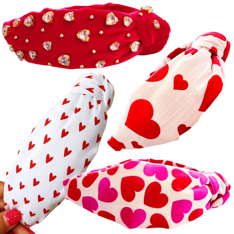 Handmade Valentines Headbands