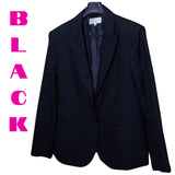 NAVY or BLACK Custom Beaded Stars Blazer - best fit!