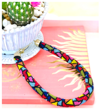 Multicolor Beaded Snake Necklace