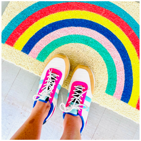 Pink Multicolor Lucy Sneaks