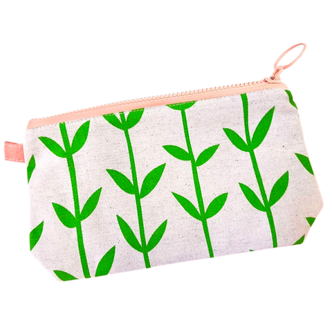 Handstitched in South Africa Block Printed Basecloth Toiletry & Accessories Bags