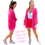 Pink & Red Super Soft Cheshire Cardigan
