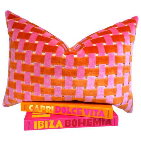 Large discount pink pillows