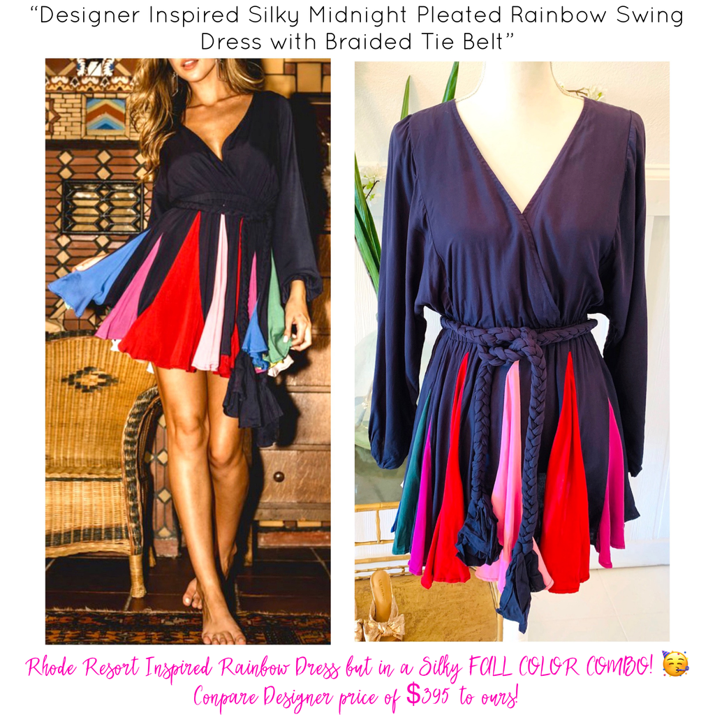 Rhode resort sales rainbow dress