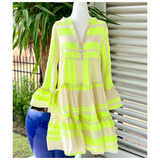 Neon Yellow Tori Dress