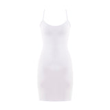 White SEAMLESS Layering Tunic Cami