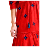 Aspiga Organic Cotton Embroidered Willow Dress