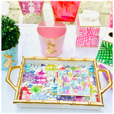Chang Mai Chinoiserie Garden Party Tray