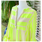 Neon Yellow Tori Dress