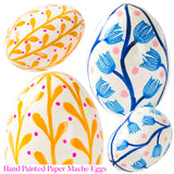 Handcrafted & Hand Painted Paper Mache Eggs