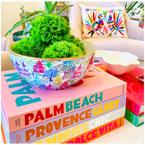 Chinoiserie Ginger Jar, Tray & Bowl