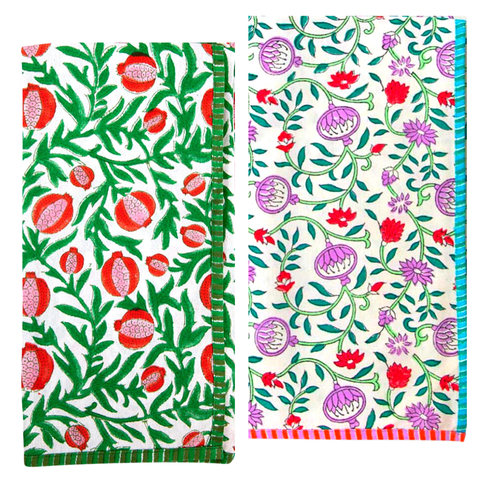 Kitchen or Guest Towel in Noel or Loews Print