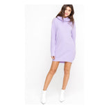 Lilac Oversized Slouchy Sweater Dress OR Tunic
