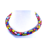 Multicolor Beaded Snake Necklace