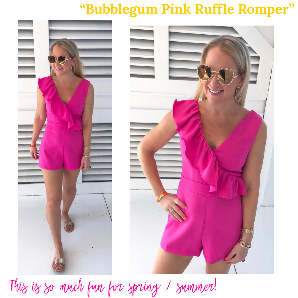 Pink LV Romper