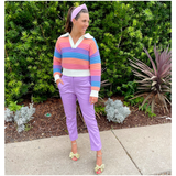 Rainbow Jumbo Ribbed Marion Sweater