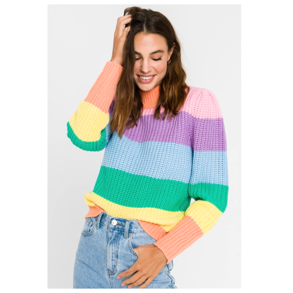 Pastel 2025 rainbow sweater